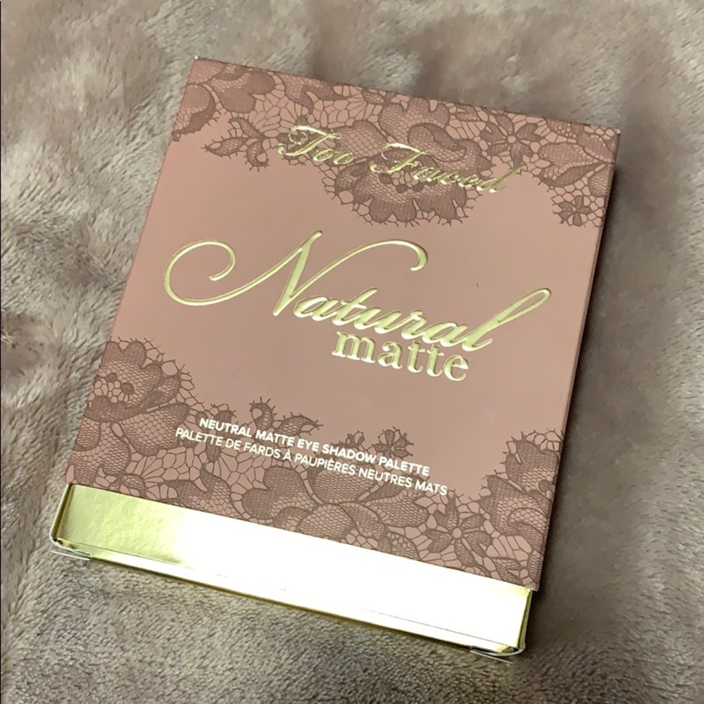 Too Faced Natural Matte Eye Shadow Palette BNWT